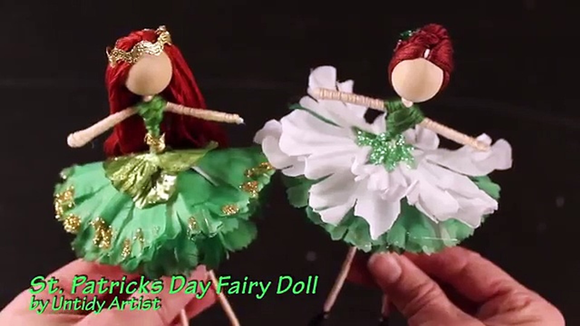 untidy artist fairy dolls
