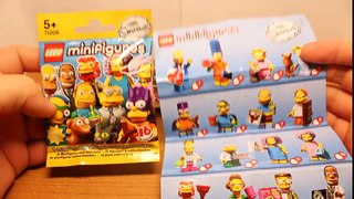 Lego Minifigures SIMPSONS 2 Series Лего Симпсоны минифигурки 2 серия, Киндер Сюрприз