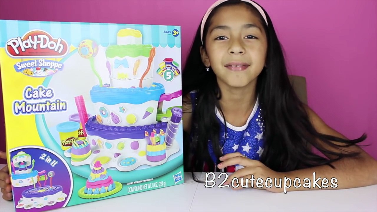 Tuesday Play Doh New Cake Mountain Make Cakes,Cookies,Cake Pops, Play Doh Sweet Treats