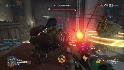 Ana Interupts Dragon Blade