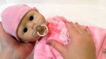 Zapf Creations Baby Annabell Doll Details New Outfit Bottle Feeding and Crying Video