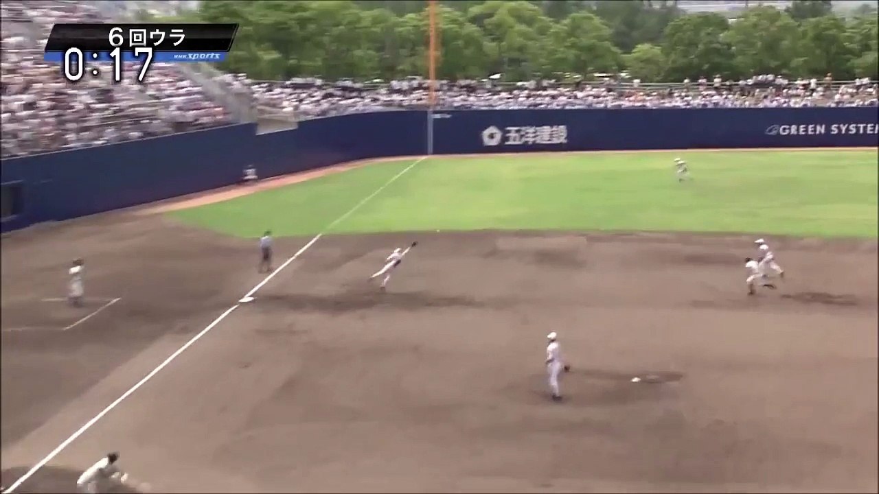 [高校野球2017夏大阪大会準決勝] 大冠 VS 上宮 ダイジェスト