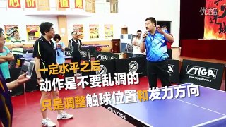 李隼教你反手拉球如何找准击球点