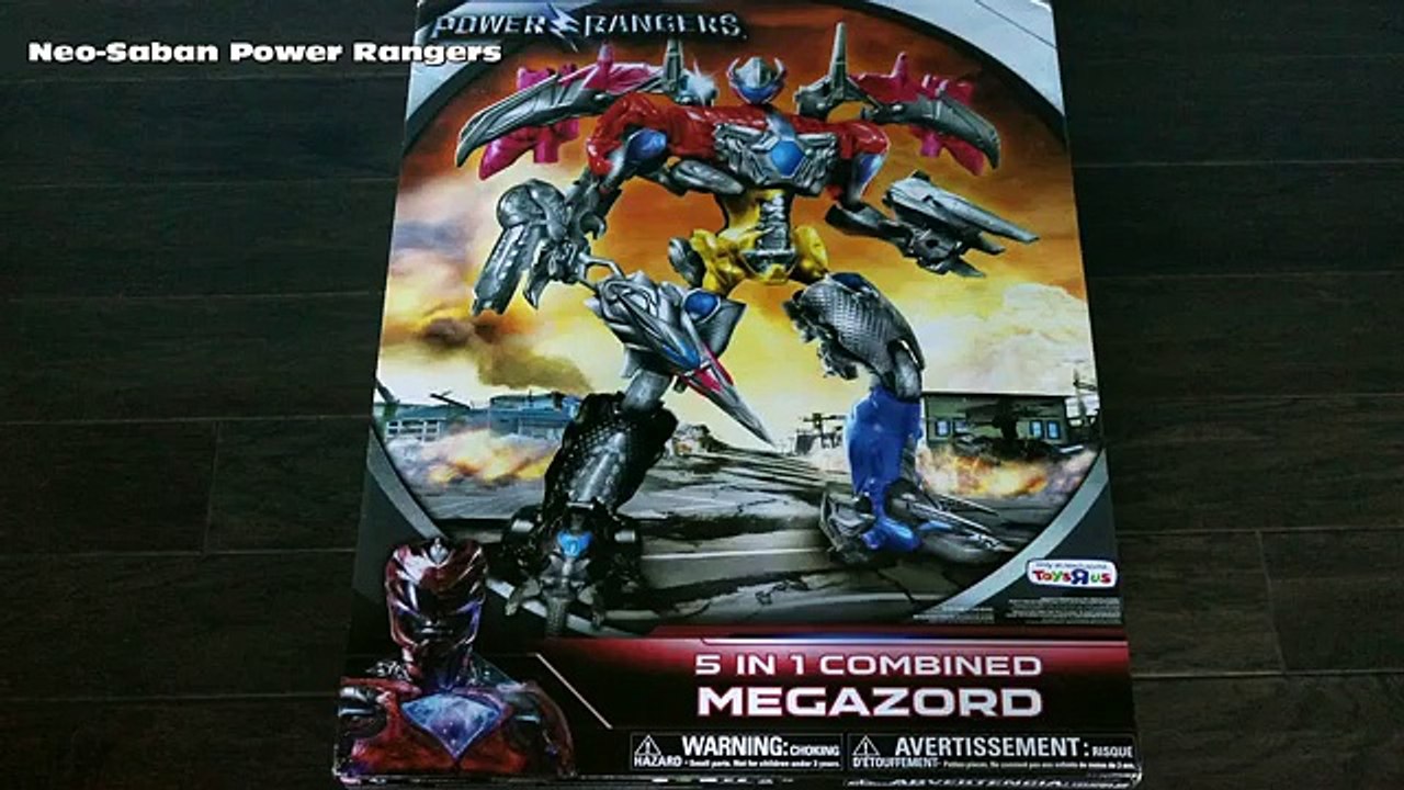 Power Rangers Movie Megazord and Power Rangers Movie Zords Review