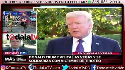 Donald Trump visita Las Vegas-Mas Que Noticias-Video