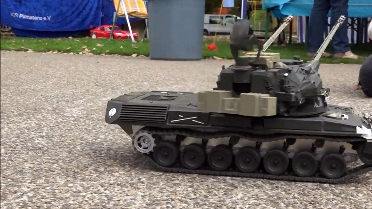 flak tank rc tamiya rc in motion