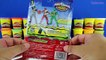 GIANT GREEN RANGER Surprise Egg Play Doh - Mighty Morphin Power Rangers Toys & Surprises