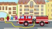 The Fire Truck Putting Out Fires | Service & Emergency Vehicles Cars & Trucks Cartoon for children
