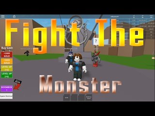 Fight The Monster - Roblox Tryout..!!