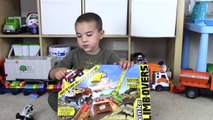 Kids Toy Playtime | Tonka Climb-Overs: Ripsaw Summit Playset Toy Unboxing Review by JackJackPlays