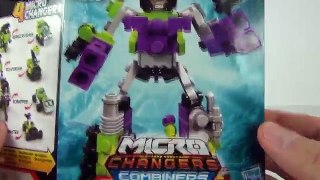 KRE-O Transformers Micro Changers Combiners Constructicon Devastator Review A2224
