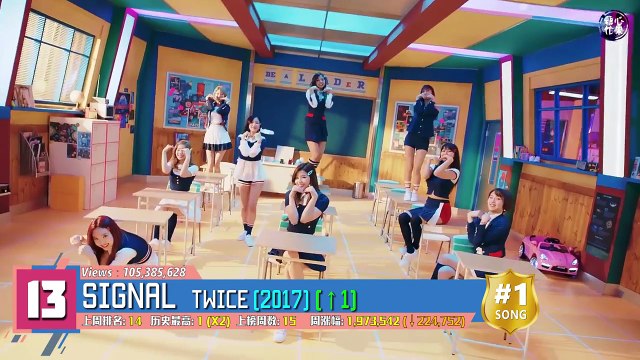 【KPOP】TOP 30 MOST POPULAR K POP MV IN ONE WEEK [201700910 20170916]