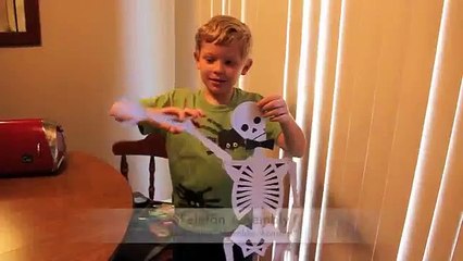 Cricut Tutorial: Skeleton Assembly (Movable Monsters)