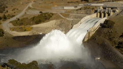 Water Rushes Into Snowy River in Annual Release