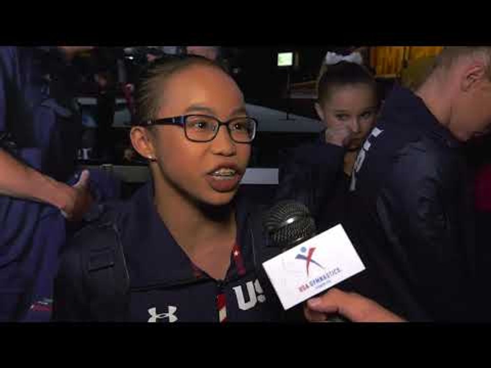 Morgan Hurd - Interview - 2017 World Championships - Qualifications