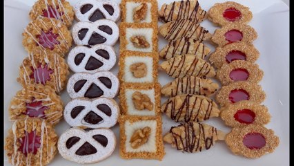 حلويات دواز اتاي 3 اشكال بنفس العجين هشيشة وبكمية كثيرة