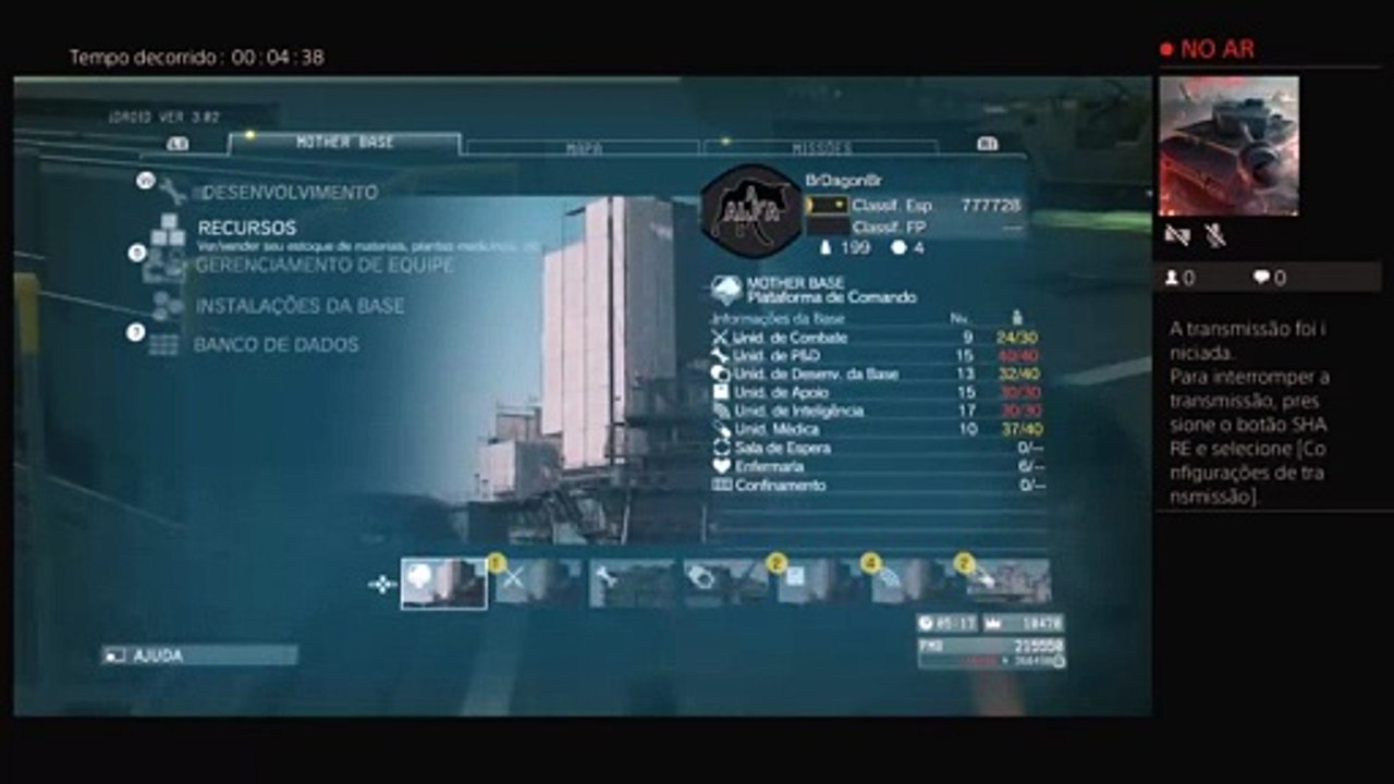 Transmissão ao vivo do PS4 de BrDagonBr (2)
