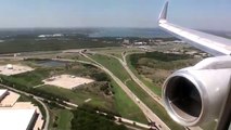 Incredible Reverse Thrust!!! Spectacular Powerful Engine Sounds! Great HD 757 Takeoff...