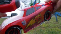 Rc turb racer Cars toy & To speak Lightning McQueen video for children