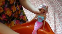Barbie Color Magic Mermaid Doll. Барби русалка которая изменяет цвет волос и хвоста