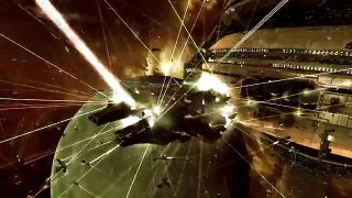 Eve Online - Flight Of A Thousand Rifters İ - 3000 Players In Huge Fight
