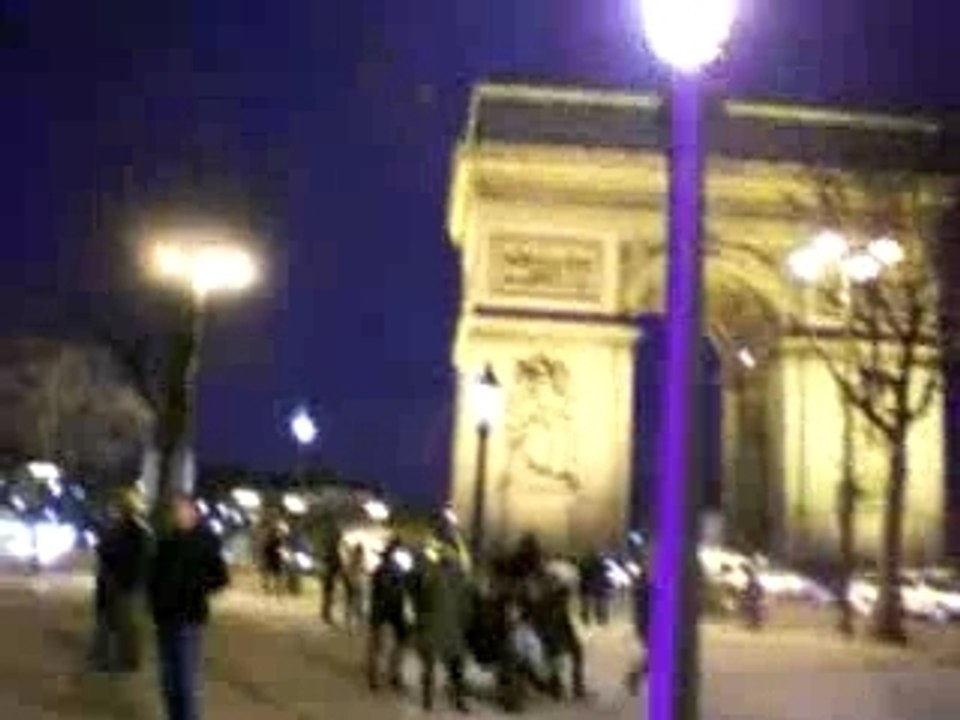 Moi à Paris 3 Janvier