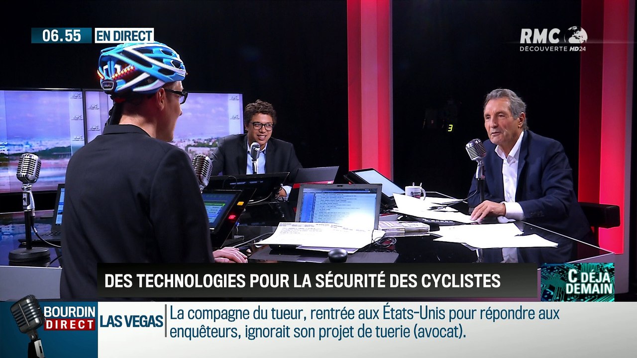 La chronique d'Anthony Morel : Des innovations pour la sécurité des cyclistes - 05/10