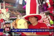 Selección Peruana: ‘orejas’ de Edison Flores baten récord de venta en el Centro de Lima