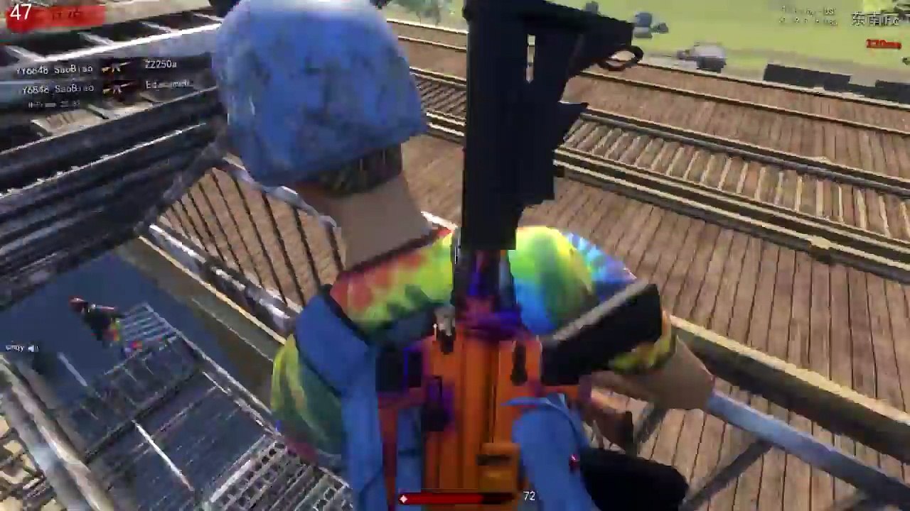H1Z1中國 Chinese 外國人最怕聽到這音樂，衝鋒號一響，老美都被China red army 打怕了！