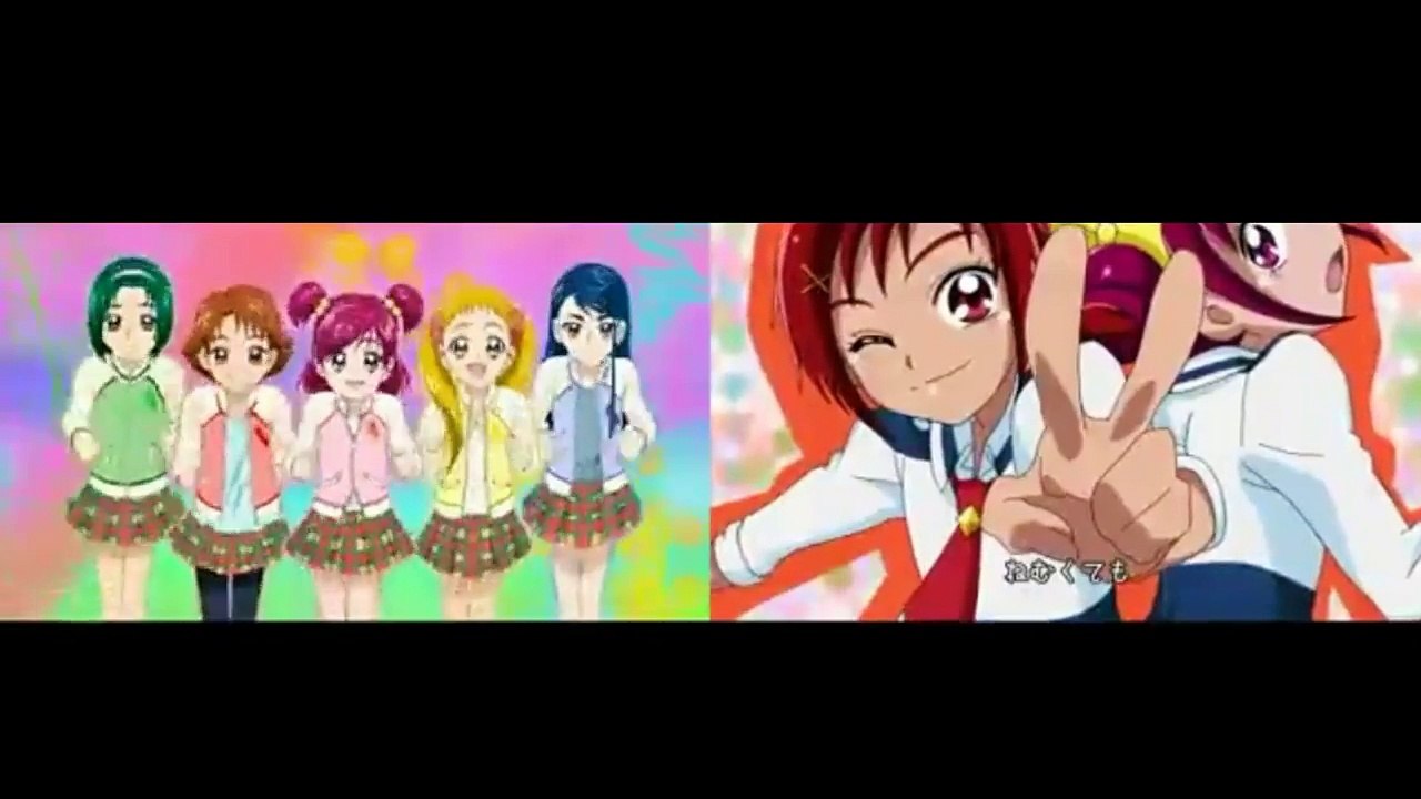 【比較】ガンバランス de スマイルプリキュア！【みずしたや】