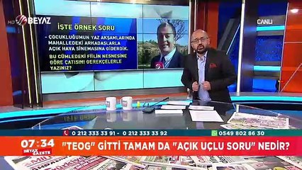 Sokaktaki adama ''Açık Uçlu Soru Nedir?'' sorusu