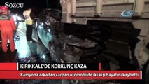 Kırıkkale’de trafik kazası: 2 ölü