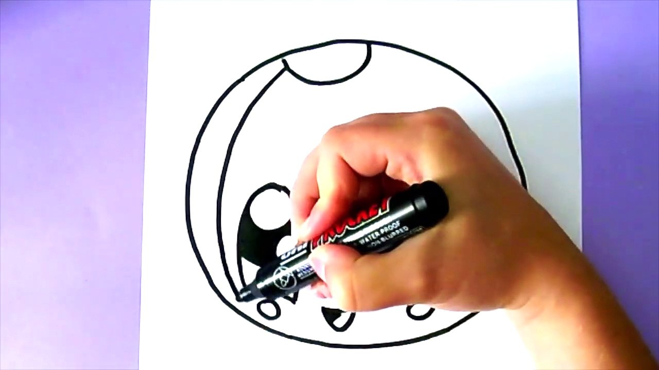COMMENT DESSINER UN BALLON DE PLAGE KAWAII-BSsUt_Pz6gY