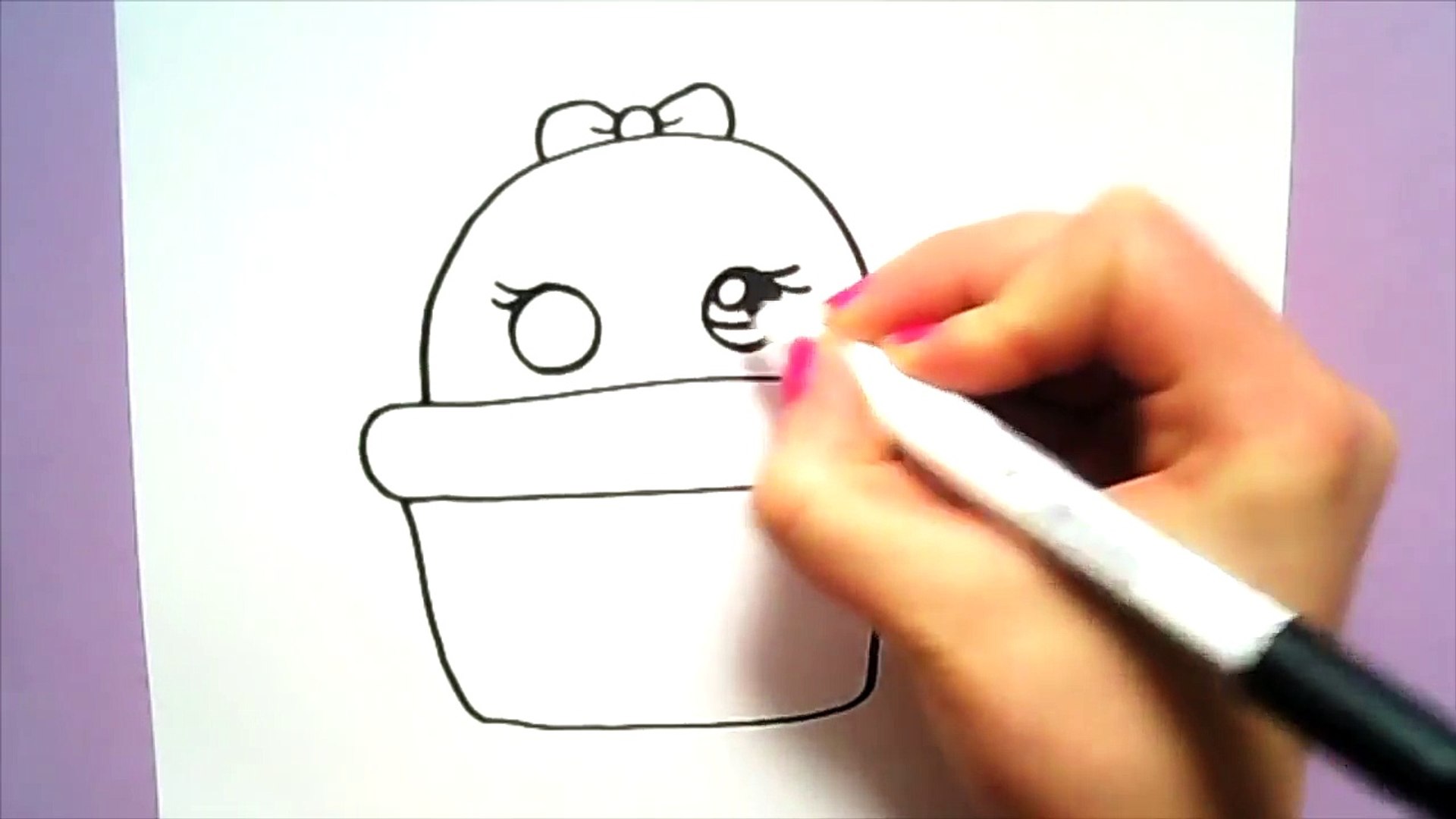 Comment Dessiner un Cactus Kawaii _ DESSIN FACILE-JDNDFm5P3xA - video  Dailymotion