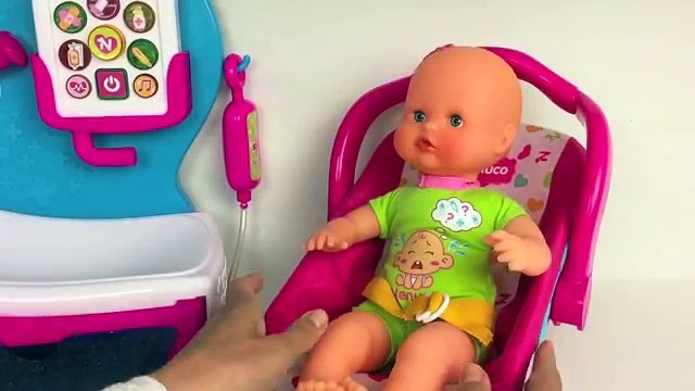 BABY BORN POP DOKTER FILMPJE LUIER VERSCHONEN POTJE PLASSEN FLESJE GEVEN KINDER SPEELGOED FILMPJES