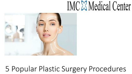 5 Popular Plastic Surgery Procedures