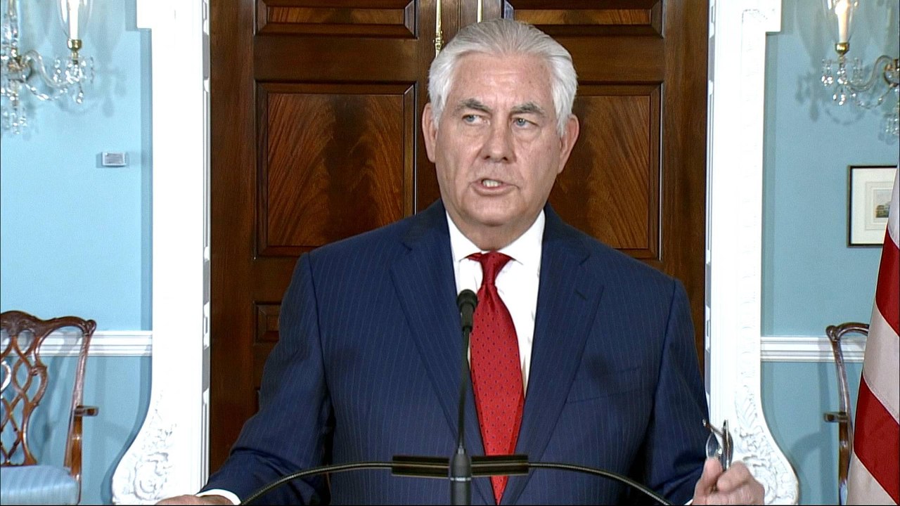 US: Rex Tillerson refutes claims he considered resigning