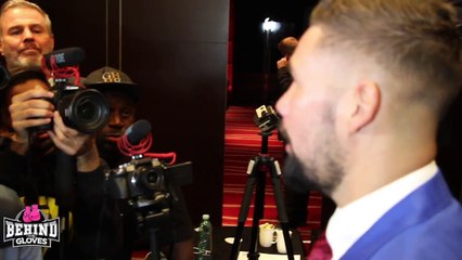 TONY BELLEW - 'DAVID HAYE HAS NO HOPE... HE CAN'T BEAT ME!' TALKS REMATCH AT PRESSER-jW1dWjbw_Q4