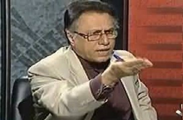 Hassan Nisar Bashing Ahsan Iqbal on His Threat To Resign