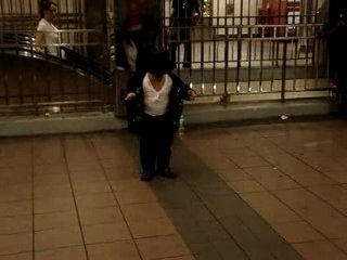 Michael jackson dans le métro de new york