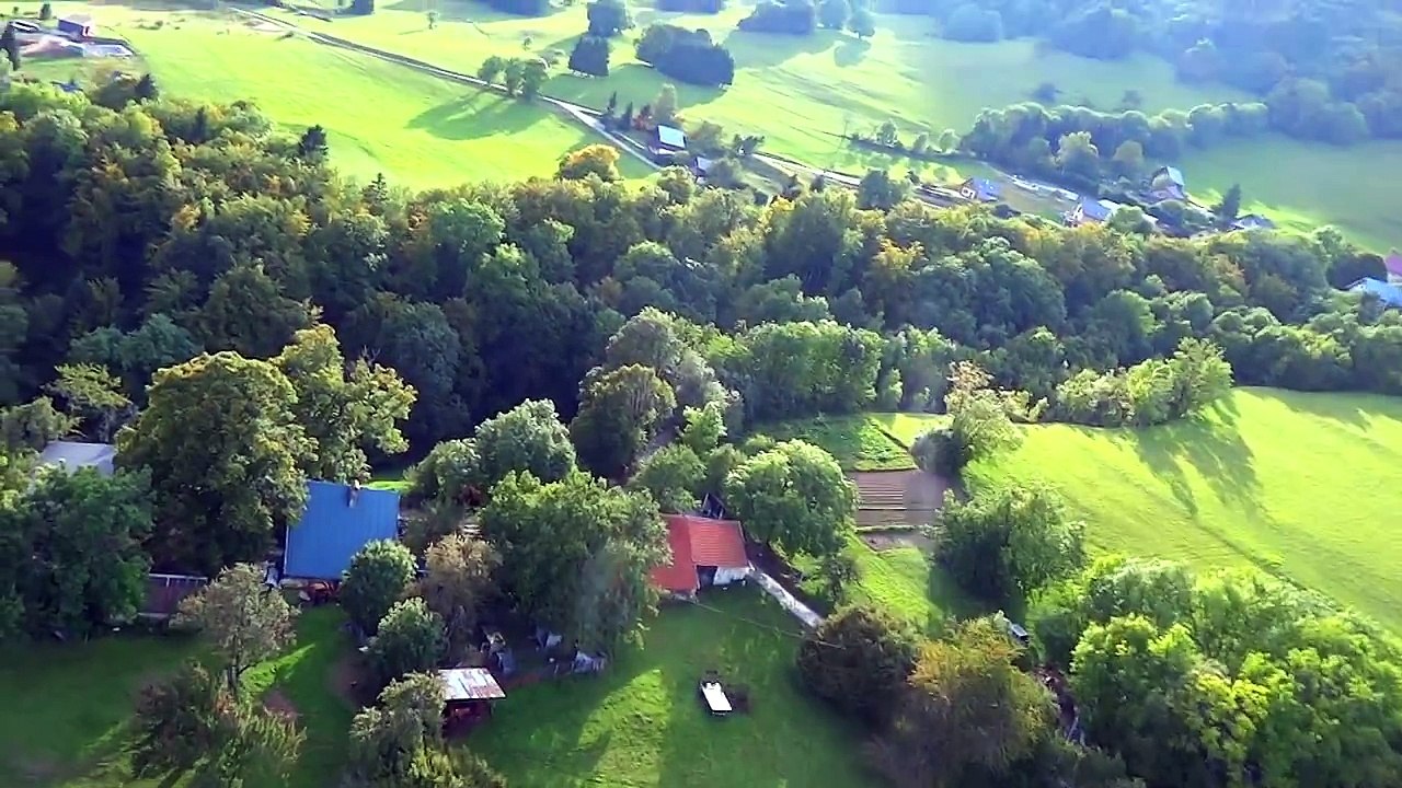 Morning & evening from the air in St. Hilaire du Touvet
