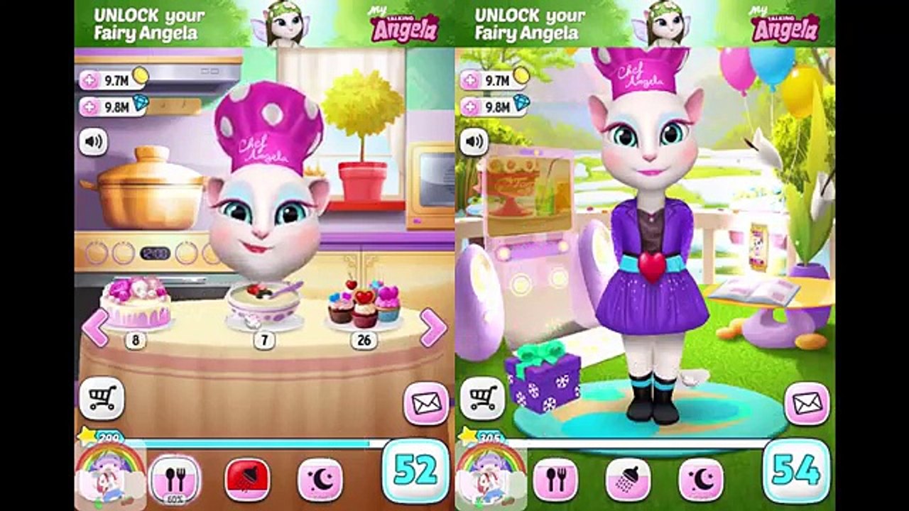 My Talking Angela Android Gameplay - New Update Happy Birthday #3
