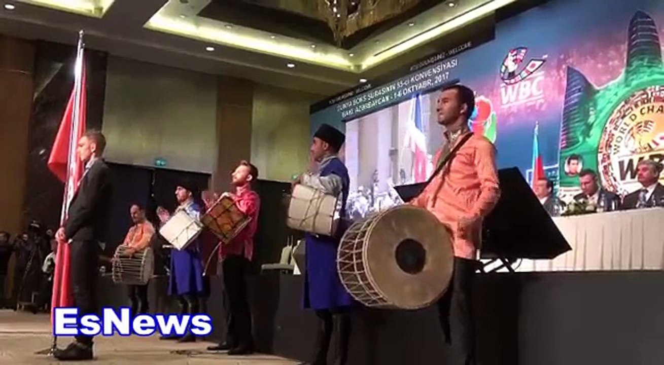 Boxing Stars Bring Out The Flags At WBC Baku Convention EsNews Boxing-br8gBB0oehg