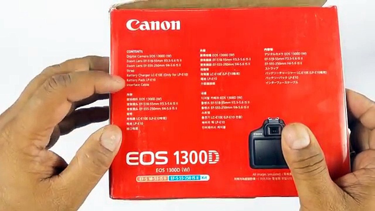Canon EOS 1300D Rebel T6 Unboxing & Hands on Review - First Look | Nothing Wired
