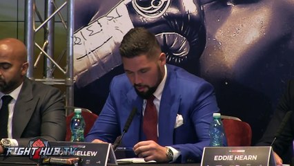 TONY BELLEW VS DAVID HAYE 2 - FULL PRESS CONFERENCE & FACE OFF VIDEO-Bxqxrhqvllg