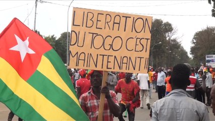 Togo: des milliers de personnes dans la rue contre le pouvoir
