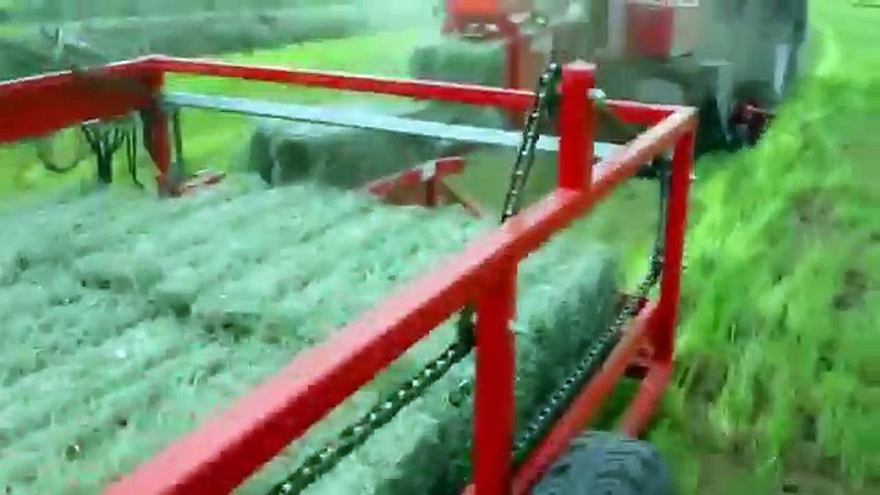 Удивительные трактора и машины для сбора сена