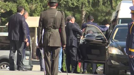 Canikli, Özbek Mevkidaşı Azizov ile Bir Araya Geldi