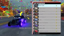 Cars 3: Driven to Win (PS4) Gameplay - Champion Racing Cup Event (Playing as River Scott)