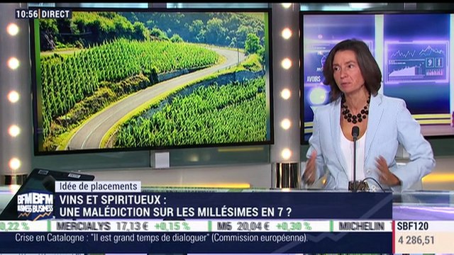 Idées de placements: Vins et spiritueux: une malédiction sur les millésimes en 7 ? - 05/10